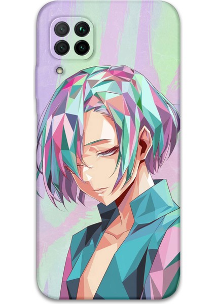 Huawei P40 Lite Uyumlu Anime Desenli Telefon Kılıfı + Ekran Koruyucu - 5743