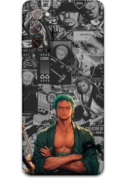 Galaxy Note 20 Uyumlu Anime Desenli Telefon Kılıfı + Ekran Koruyucu - 5756