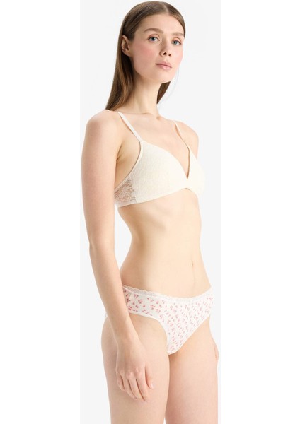 Dantel Detaylı 3'lü Brief Külot-Fall in Love E7663AX25SP modelleri