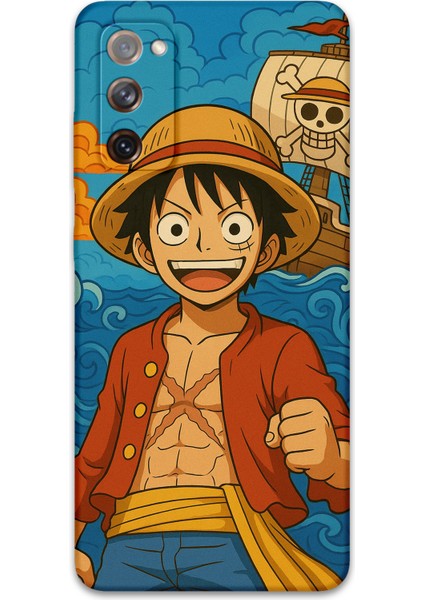 Galaxy Note 20 Uyumlu Anime Desenli Telefon Kılıfı + Ekran Koruyucu - 5753