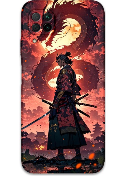 Huawei P40 Lite Uyumlu Anime Desenli Telefon Kılıfı + Ekran Koruyucu - 5751