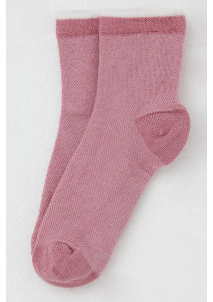 Kız Çocuk Soket Çorap Basic 7-16 Yaş, Gülkurusu modelleri