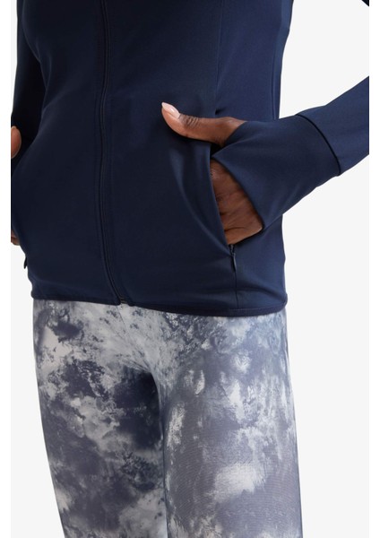 fit Fitted Dik Yaka Fermuarlı Sweatshirt HIRKA E7755AX25SP indirimleri
