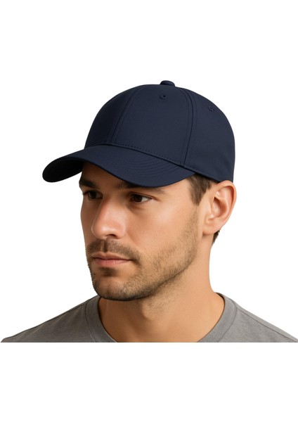 Unisex Spor Kep Şapka Mikro Polyester Kumaş 6 Parça Ayarlanabilir Metal Tokalı fırsatları