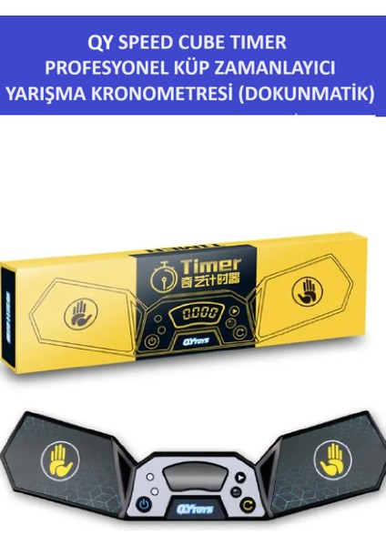 Qy Zeka Küpü Zamanlayıcı - Speed Cube Timer - Sabır Küpü Kronometresi - Wca Uyumlu fiyatları