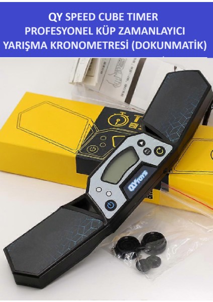 Qy Zeka Küpü Zamanlayıcı - Speed Cube Timer - Sabır Küpü Kronometresi - Wca Uyumlu fırsatları