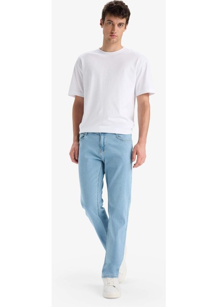 Sergio Regular Fit Normal Kalıp Normal Bel Boru Paça Jean Pantolon E7268AX25SM modelleri