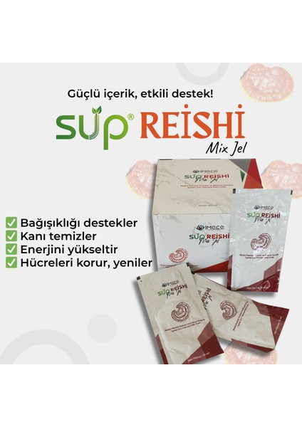 Reishi Mix Jel – Bitkisel İçerikli Takviye Edici Jel fiyatları