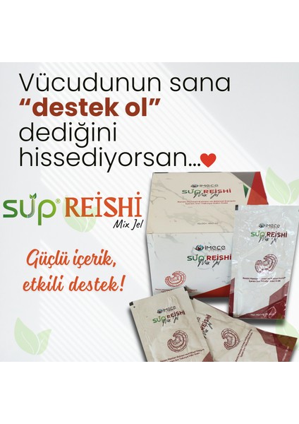 Reishi Mix Jel – Bitkisel İçerikli Takviye Edici Jel indirimleri