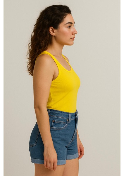 Kadın Kaşkorse Geniş Askılı Crop fiyatları