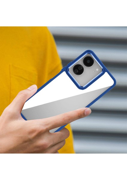 Xiaomi Poco C65 Kılıf Joec Flora Kapak-Siyah fırsatları