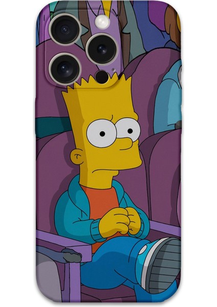 iPhone 15 Pro Max Uyumlu Çizgi Film Desenli Telefon Kılıfı + Ekran Koruyucu - 5821