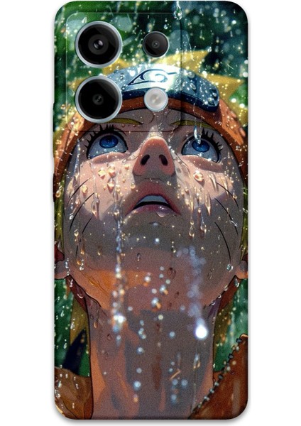 Poco M6 Pro Uyumlu Anime Desenli Telefon Kılıfı + Ekran Koruyucu - 5750