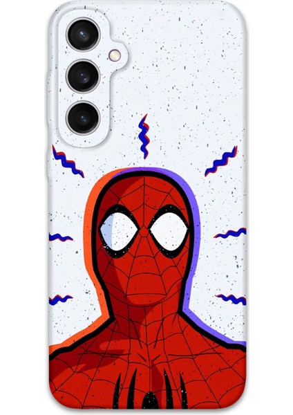 Galaxy S24 Fe Uyumlu Spiderman Desenli Telefon Kılıfı + Ekran Koruyucu - 5830