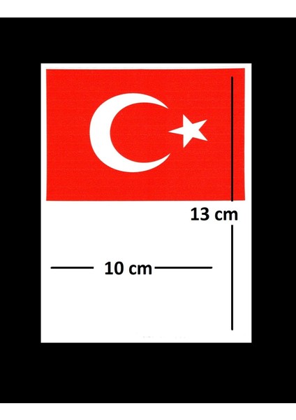 Türkiye Bayraklı Kars 36 Plaka Kodu Ön Cam Sticker fiyatları
