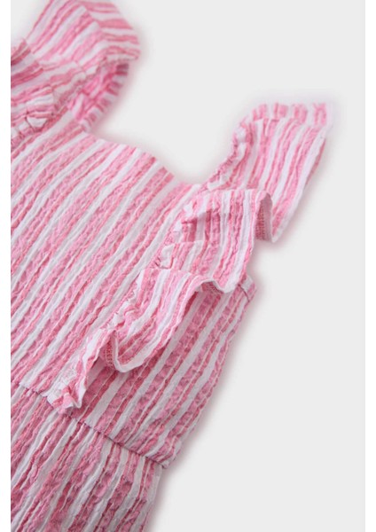 Kız Bebek Çizgili Tulum E8391A525SM modelleri