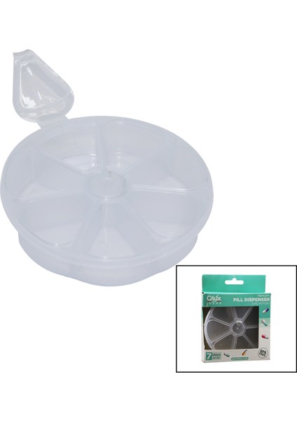 7 Bölmeli Plastik Kutusu