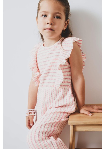 Kız Bebek Çizgili Kolsuz Tulum E8760A525SM modelleri