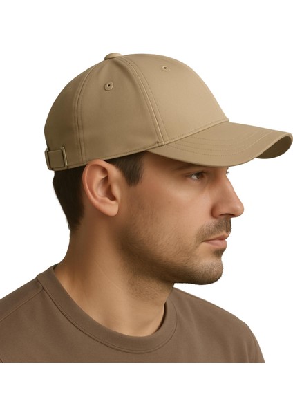 Unisex Spor Kep Şapka Mikro Polyester Kumaş 6 Parça Ayarlanabilir Metal Tokalı fırsatları