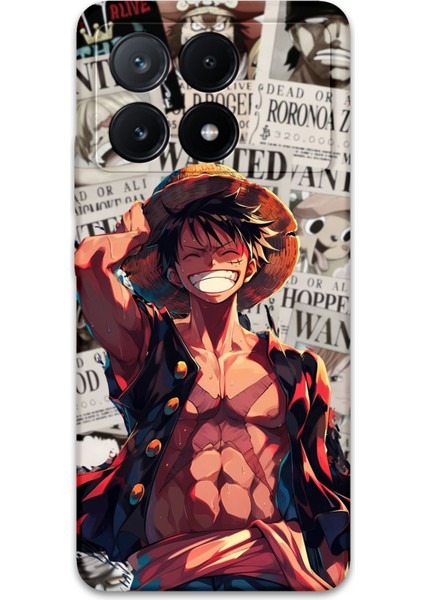 Poco X6 Pro Uyumlu Anime Desenli Telefon Kılıfı + Ekran Koruyucu - 5754