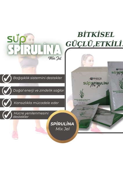 Spirulina Mix Jel – Bitkisel Takviye Edici Jel Formül modelleri