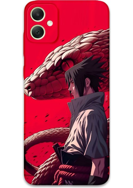 Galaxy A04E Uyumlu Anime Desenli Telefon Kılıfı + Ekran Koruyucu - 5746