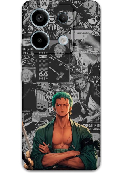 Xiaomi Redmi Note 13 Pro 4g Uyumlu Anime Desenli Telefon Kılıfı + Ekran Koruyucu - 5756