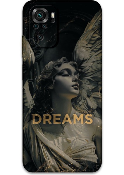 Xiaomi Redmi Note 10S Uyumlu Retro Desenli Telefon Kılıfı + Ekran Koruyucu - 5832
