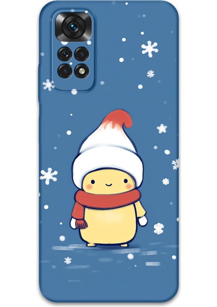 Xiaomi Redmi Note 11S Uyumlu Tavşan Desenli Telefon Kılıfı + Ekran Koruyucu - 5808