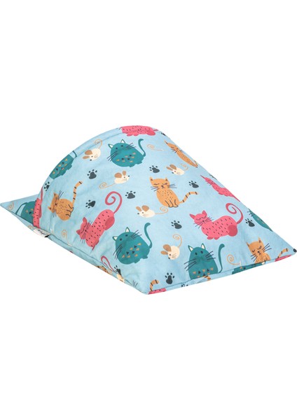 Cave Lotus Kedi Yatağı Mavi 45X60CM Dpmah fiyatları