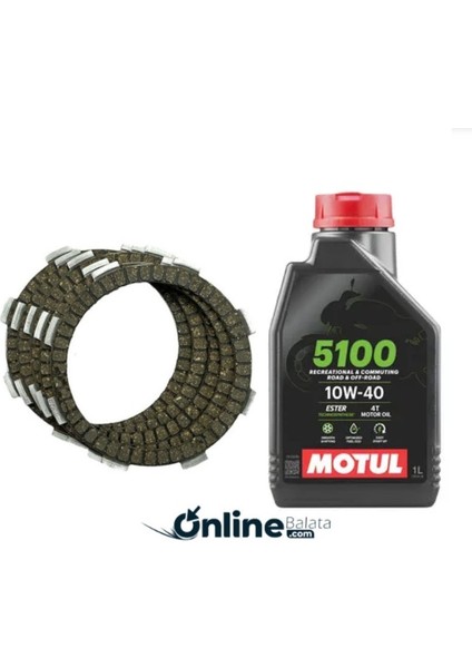Yamaha Ys 125 Debriyaj Balata Yağ Set Motul 5100 OBDB034