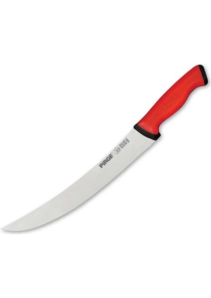 34621 Duo Kıvrık Nusret Tip Et Doğrama, Kesme, Dilimleme, Trimleme Bıçağı 21 cm - Kaymaz Sap