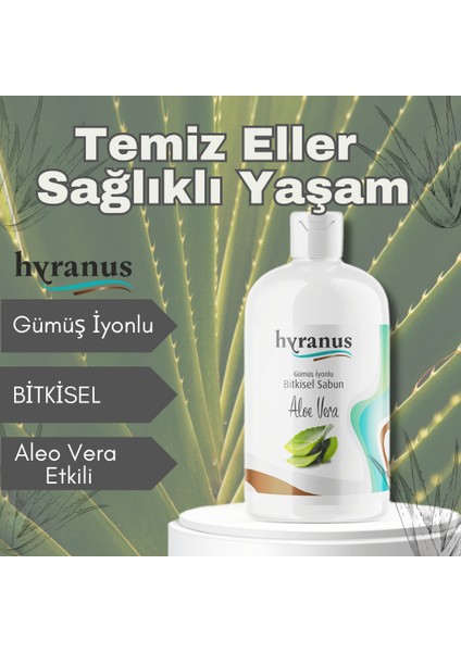 Gümüş İyonlu, Aloe Veralı Bitkisel Sıvı Sabun fiyatları