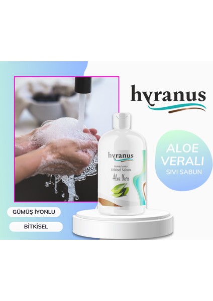 Gümüş İyonlu, Aloe Veralı Bitkisel Sıvı Sabun modelleri