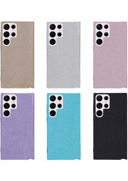Galaxy S22 Ultra Kılıf Joec Shining Silikon-Pembe fiyatları