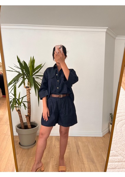 Denim Gömlek Şort Takım fırsatları