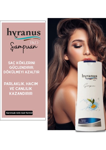 Eko Sarımsak ve Bitki Özlü Onarıcı Şampuan 400ml
