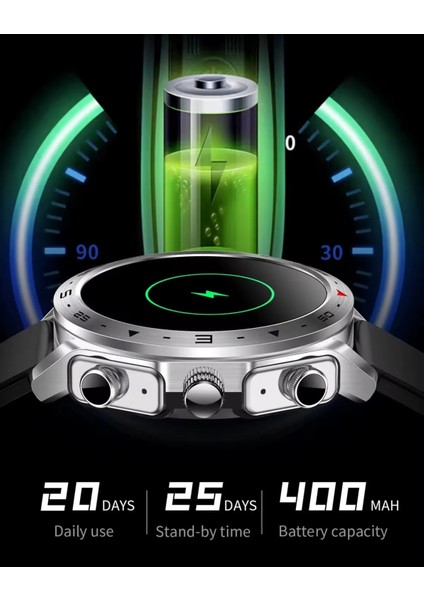 Watch Extreme Dual Smart Kulaklıklı Taktik Akıllı Saat Hem Kulaklık Hem Akıllı Saat Çok Fonksiyonlu fırsatları