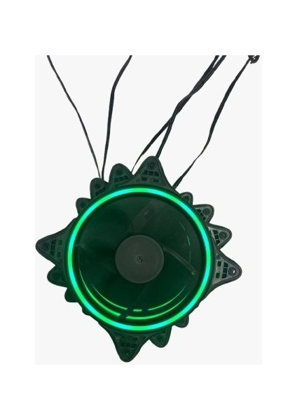 Slim 4X120MM Kumandasız Rgb Işıklı Sessiz Kasa Fanı