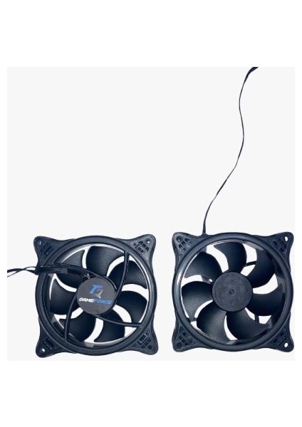 Slim 4X120MM Kumandasız Rgb Işıklı Sessiz Kasa Fanı