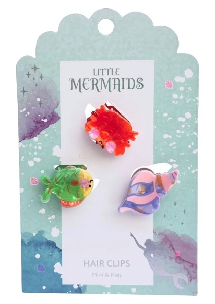 Litte Mermaids Çocuk Toka -Small /yengeç