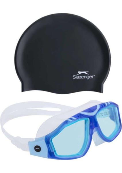 Yetişkin Yüzücü Gözlüğü Gl6 Blueclearclear+Bone(Unisex)