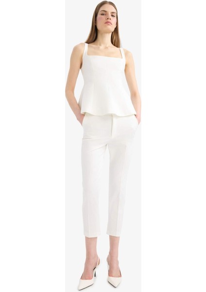 Fitted U Yaka Kolsuz Bluz F3471AX25SP fiyatları