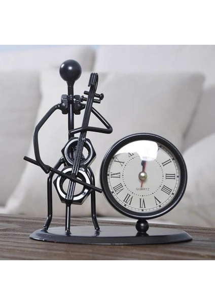 Dekoratif Metal Müzisyen Saat modelleri