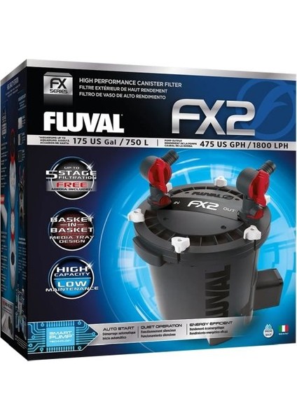 Fluval Fx2 Dış Filtre 1800 Lth Gnzrz