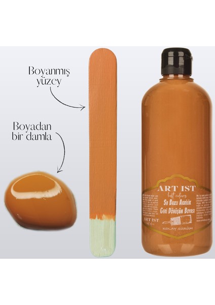 Geri Dönüşüm Boyaları 500ML - 053 Sepya