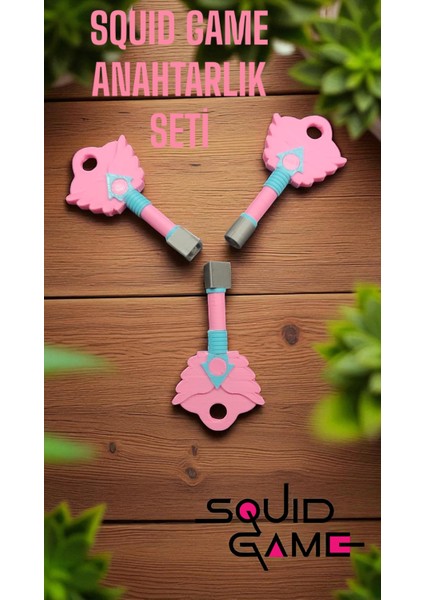 Squid Game Anahtarlık Seti
