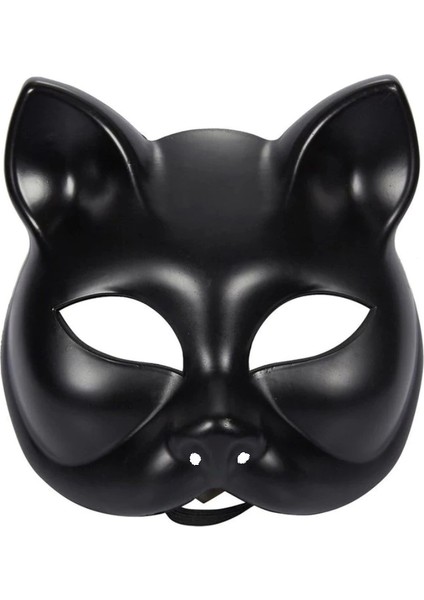 Siyah Renk Lüks Kedi Maskesi 12X13 cm modelleri