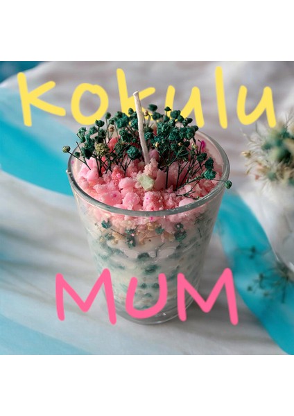 Flower Candle Mum modelleri