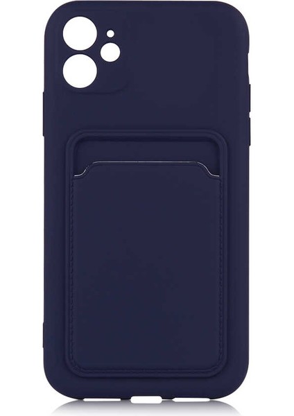 iPhone 12 Uyumlu ​​joec Ofix Kapak-Lacivert